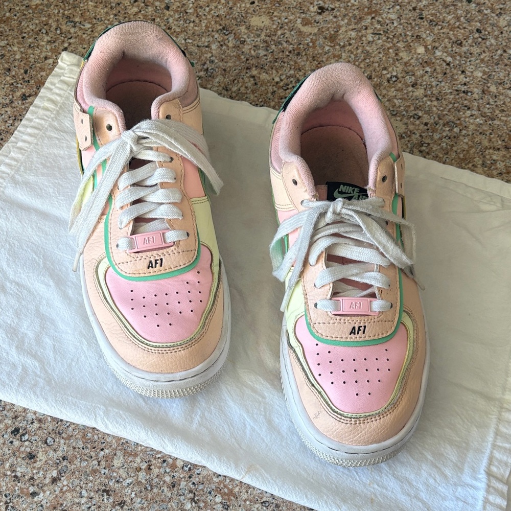 Nike Air Force 1 shadow Artic punch ex. 7.5 women’s